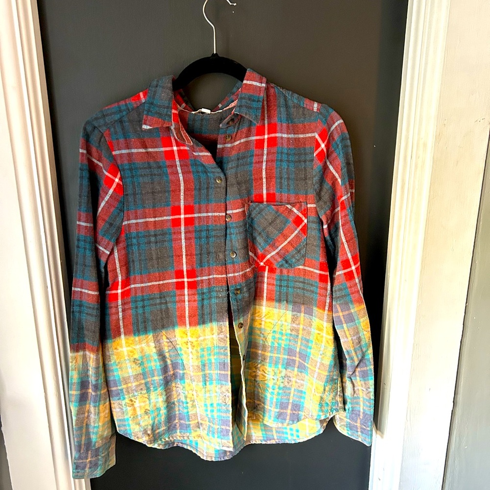 Coco and Jameson two toned flannel